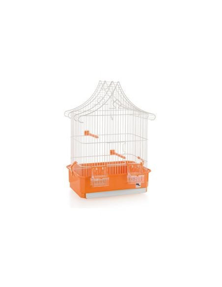 Jaula Techo Barraca Mediana para pájaros