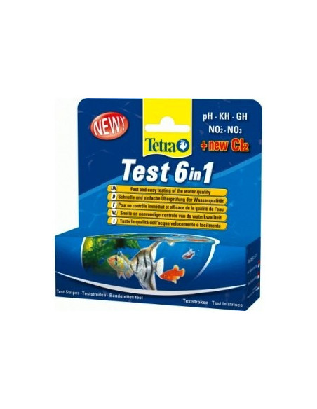 Tetra Test 6 en 1 