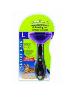 Cepillo Furminator Pelo Corto Gato