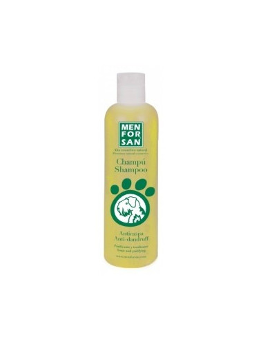 Champú natural Anticaspa para perros Menforsan