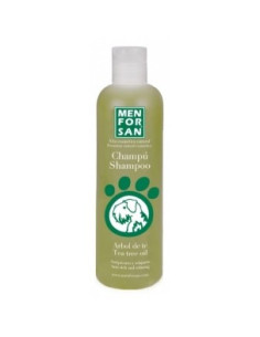 Champú natural antipicor con arbol de te Menforsan