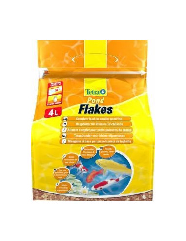 Tetra Pond Escamas comida para peces estanque