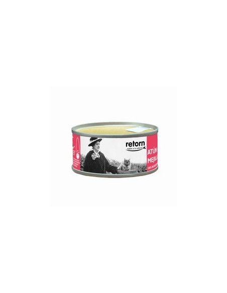 Retorn Atún con mejillones comida natural para gatos