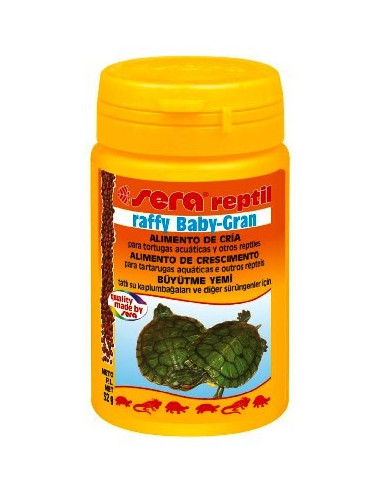 Sera  raffy Baby-Gran Alimento para Tortugas Jóvenes
