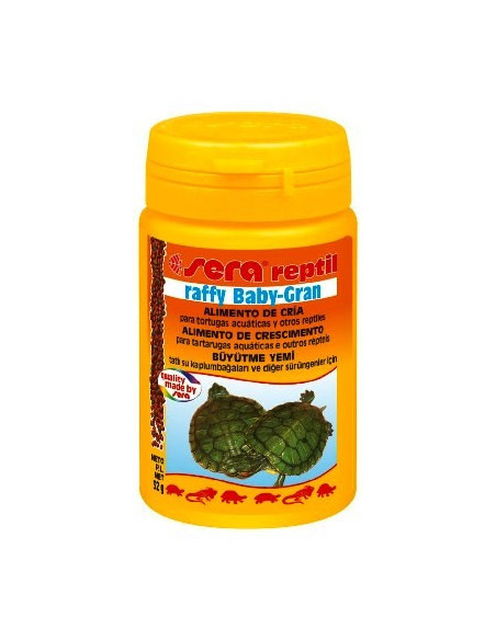 Sera  raffy Baby-Gran Alimento para Tortugas Jóvenes