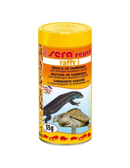 Sera raffy I Alimento para tortugas y anfibios