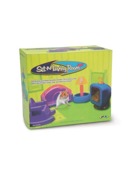 Set Salón para hamster, gerbos y ratones