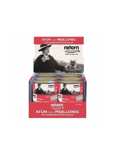 Retorn Atún con mejillones (Pack 3) comida natural para gatos