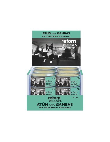 Retorn Atún con Gambas (Pack) comida natural para gatos