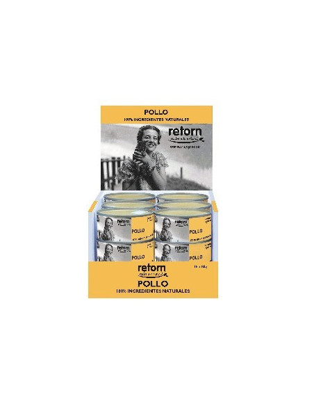Retorn Pollo  (Pack) comida natural para gatos