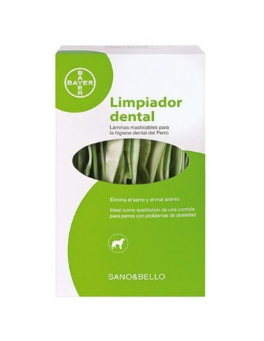 Limpiador de dientes para perros