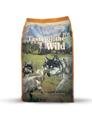 Taste of the Wild High Praire Cachorro Bisonte y Venado Asado