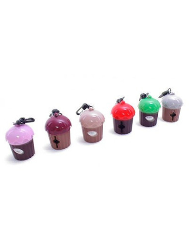 Porta bolsas en forma de lata refresco