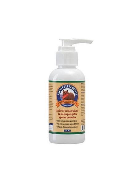 Aceite Grizzly de Salmón Salvaje de Alaska