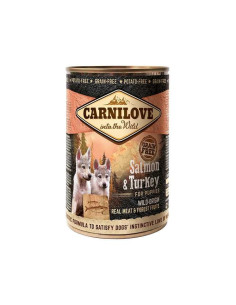 Lata Carnilove Cachorros Salmón y Pavo