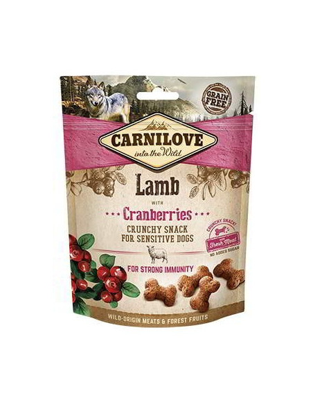 Snack Carnilove Crujiente Cordero y Arándanos