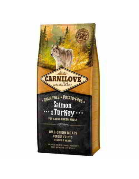 Carnilove Adulto razas grandes Salmón y Pavo