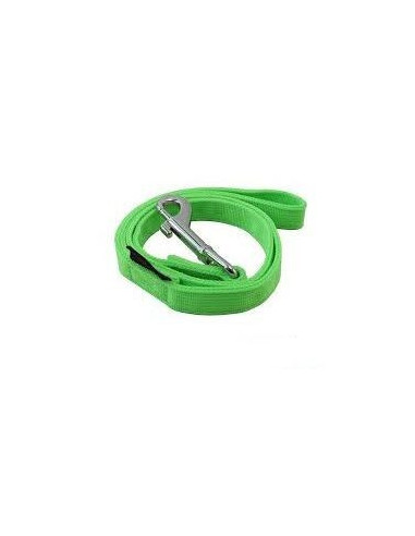 Correa Nylon Neon Verde para perros