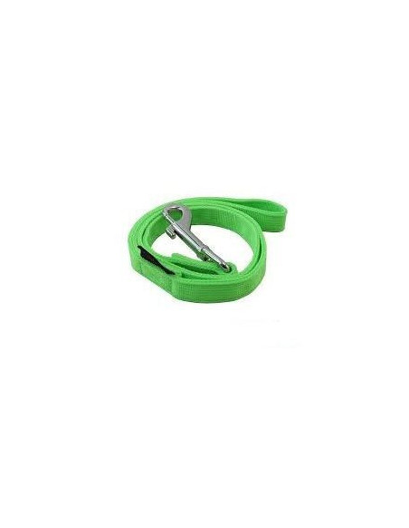 Correa Nylon Neon Verde para perros