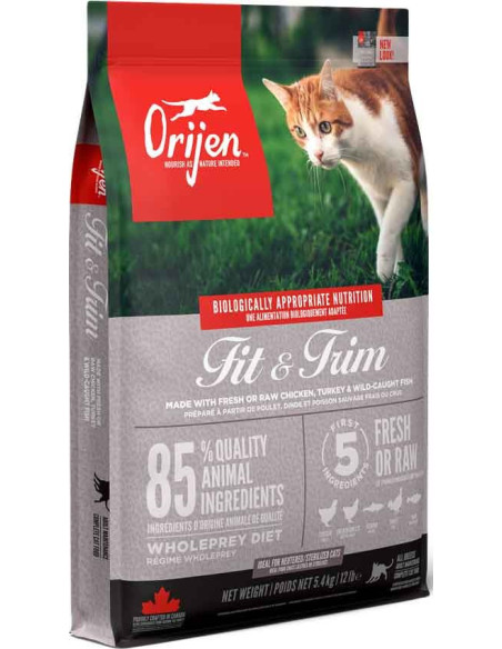 Pienso Orijen Fit&Trim light gato