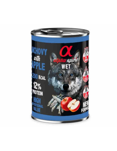 Lata Alpha Spirit Boquerón con Manzanas Rojas