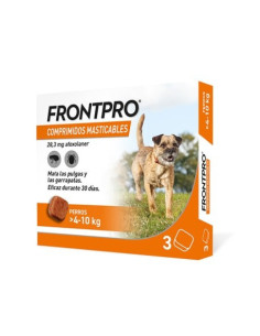 Frontpro comprimidos masticables 4 a 10 kg
