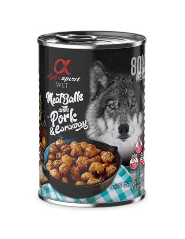 Lata Alpha Spirit Albóndiga Cerdo y Alcarevea