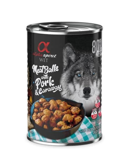 Lata Alpha Spirit Albóndiga Cerdo y Alcarevea