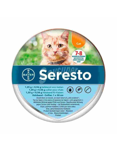 Collar Seresto  Antiparasitario Gatos