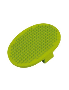 Cepillo manopla oval de caucho quitapelo