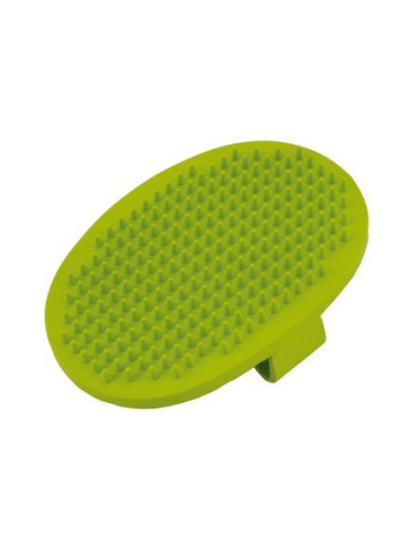 Cepillo manopla oval de caucho quitapelo