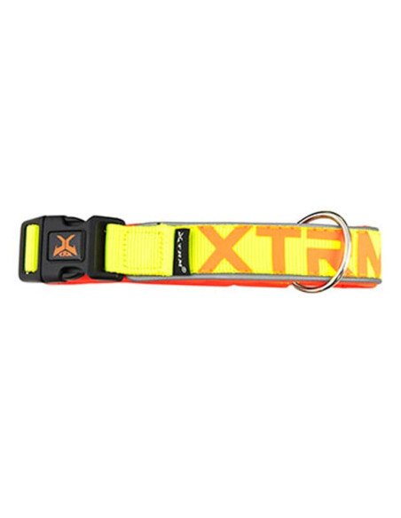 Collar Xtrem Nylon Neon Reflectante Limón