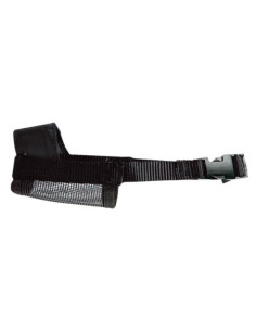 Bozal Nylon Negro para perros