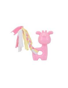 Juguete de goma jirafa con cuerda  2