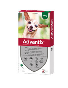 Pipetas Advantix perros de 0 a 4 kg