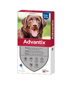 Pipetas Advantix perros de más 25kg