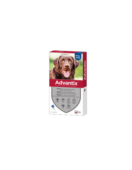 Pipetas Advantix perros de más 25kg