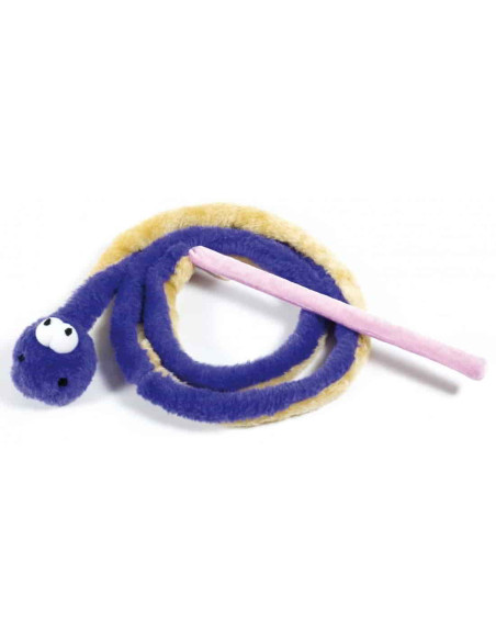 Juguete peluche de serpiente con vara