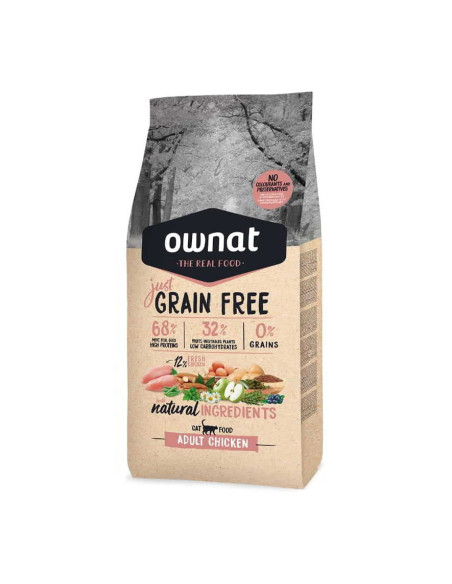 Ownat Just Adult Pollo Grain Free gato