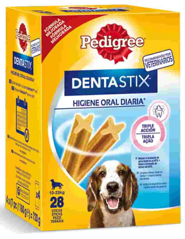 Pack Pedigree Dentastix perros medianos