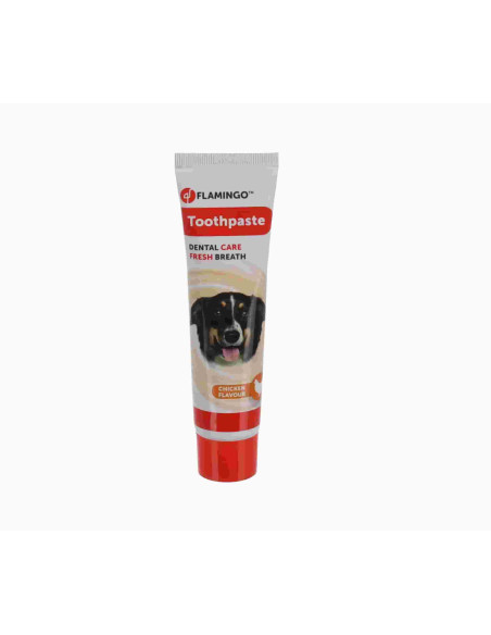 Pasta de dientes sabor pollo para perros