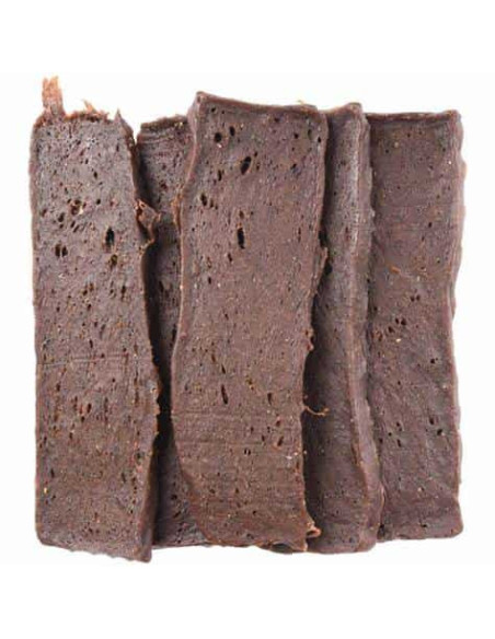 Tiras carne de cordero para perros