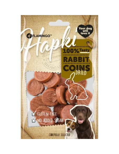 Rodajas de conejo para perros