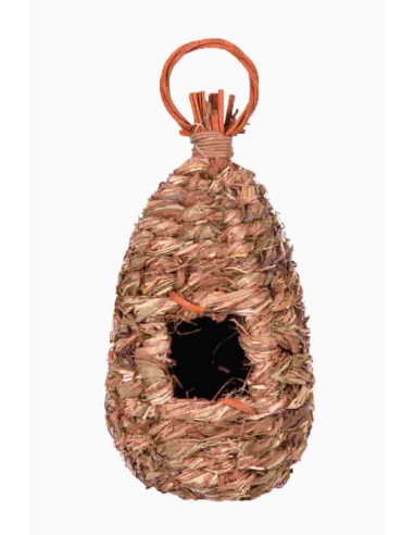 Nido de hierba para pájaros