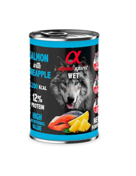 Lata Alpha Spirit Salmón con Piña