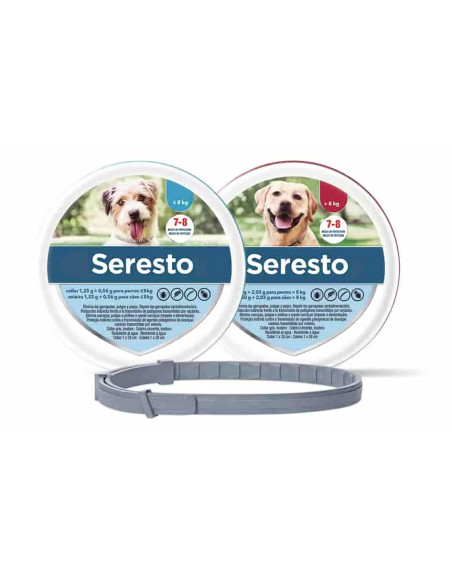 Collar seresto para perros grande y collar seresto perro pequeño