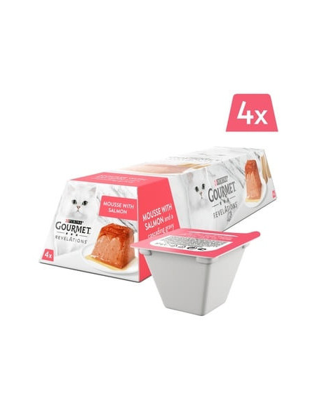 Gourmet Revelation Salmón y cascada de salsa