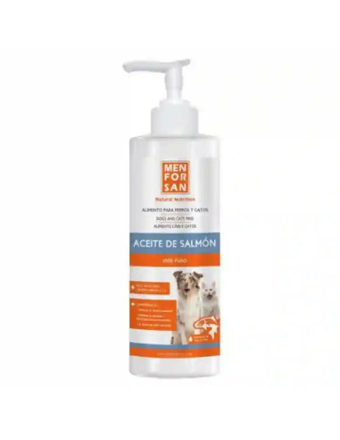 Aceite de Salmón para perros y gatos