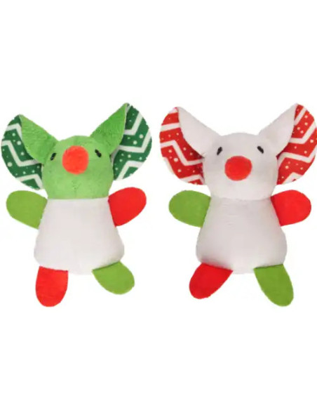 Ratón orejas grandes de Navidad para gatos