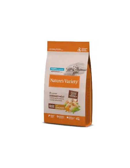 Nature's Variety Heathy Grain Puppy Medium Maxi pollo